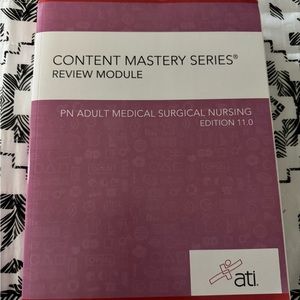 LPN medical surgical textbook